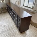 Brutalist sideboard attributed to De Coene 70s