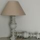 Pair of patinated lamps
