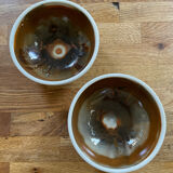 Set of 2 bowls 70s Sarreguemines