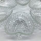 Set of 6 cups and fruit salad dish