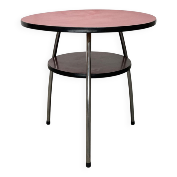Table en acier tubulaire allemande du milieu du siècle de Mauser Werke Waldeck