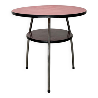 Mid-century German tubular steel table by Mauser Werke Waldeck.