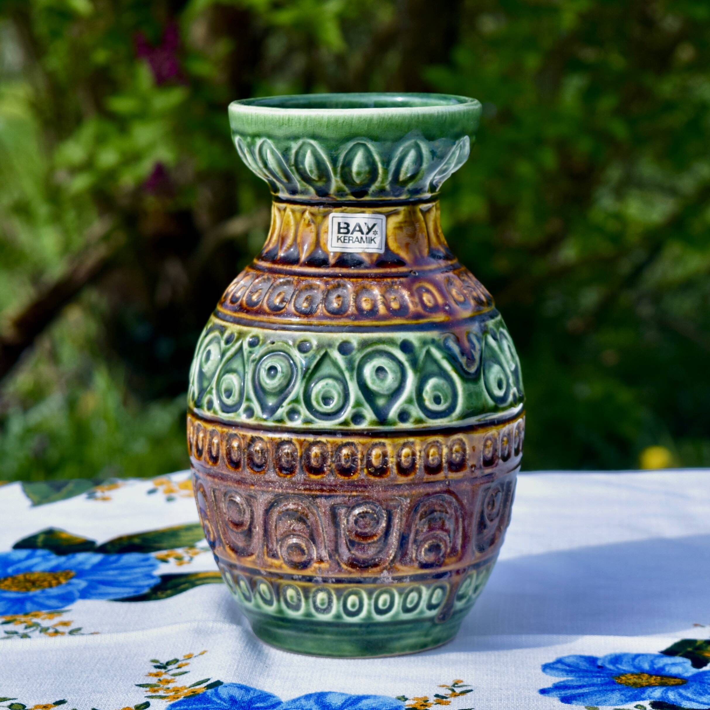 Bay Keramik Vase -n° 92 20 - West Germany | Selency