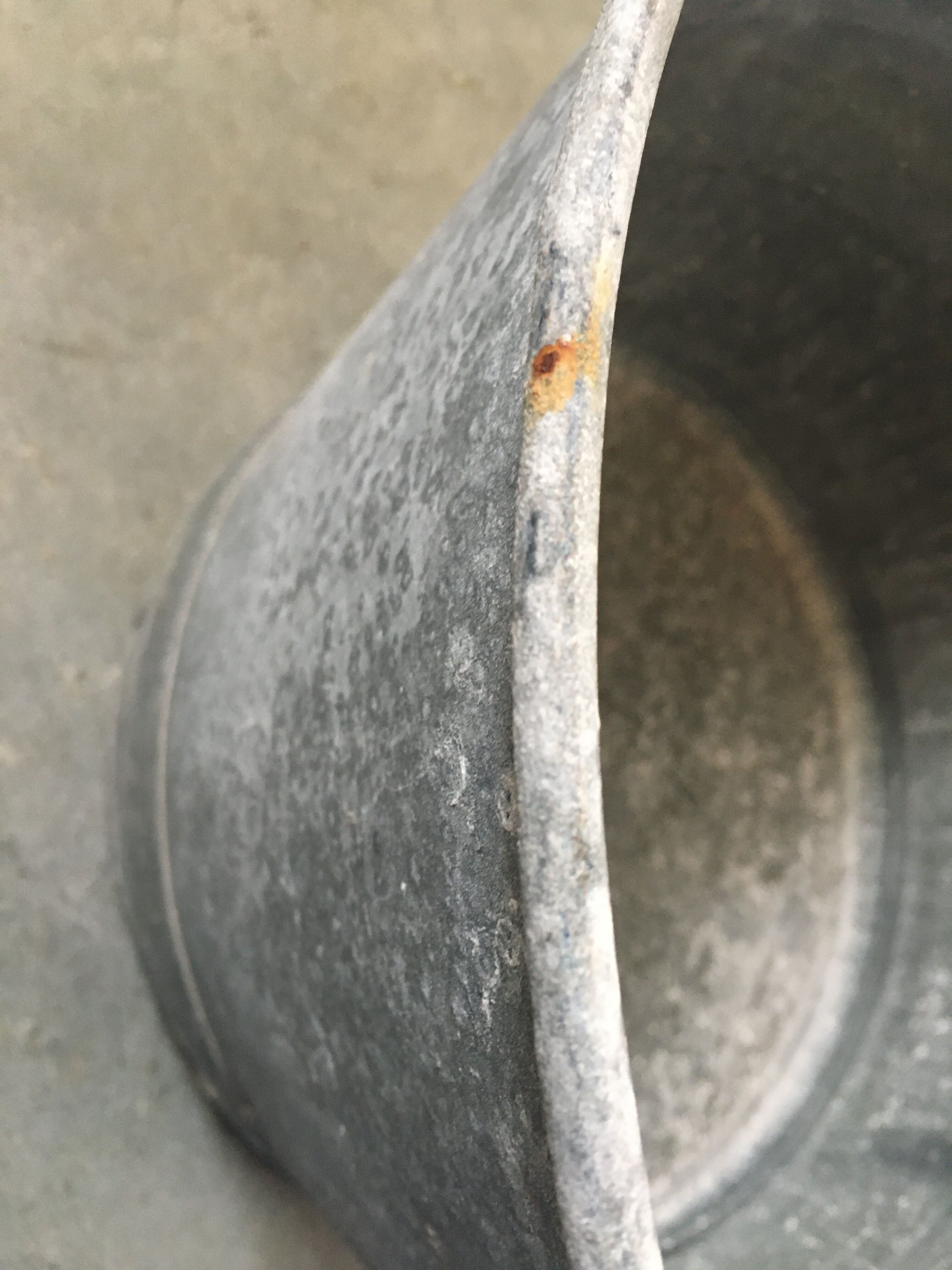 Vintage Leopold zinc bucket