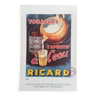 Affiche publicitaire années 80