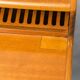 Table d'appoint FIMSA avec piédestal en métal, modernisme vintage des années 1960.