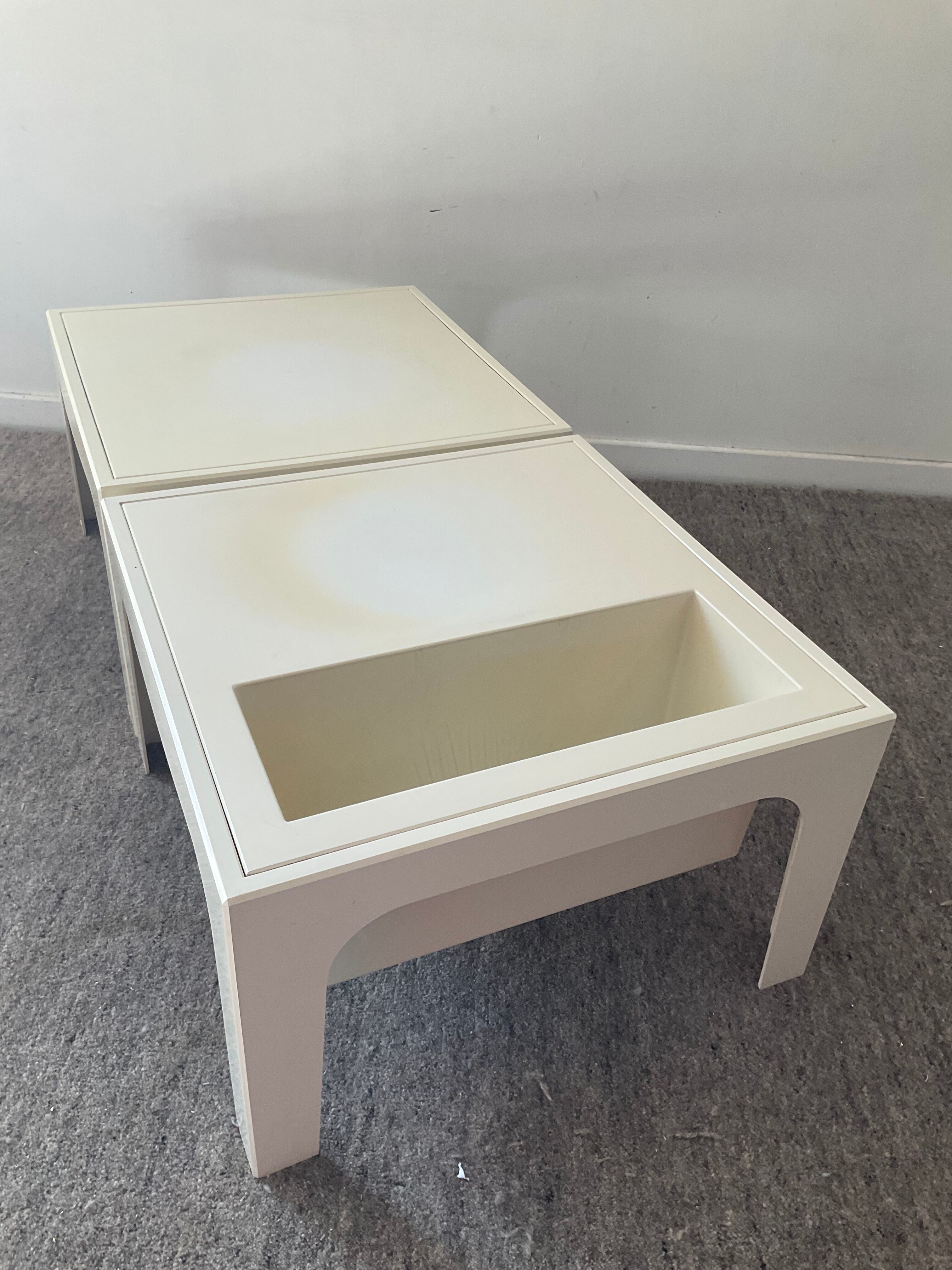 Pair of side tables from the 70s