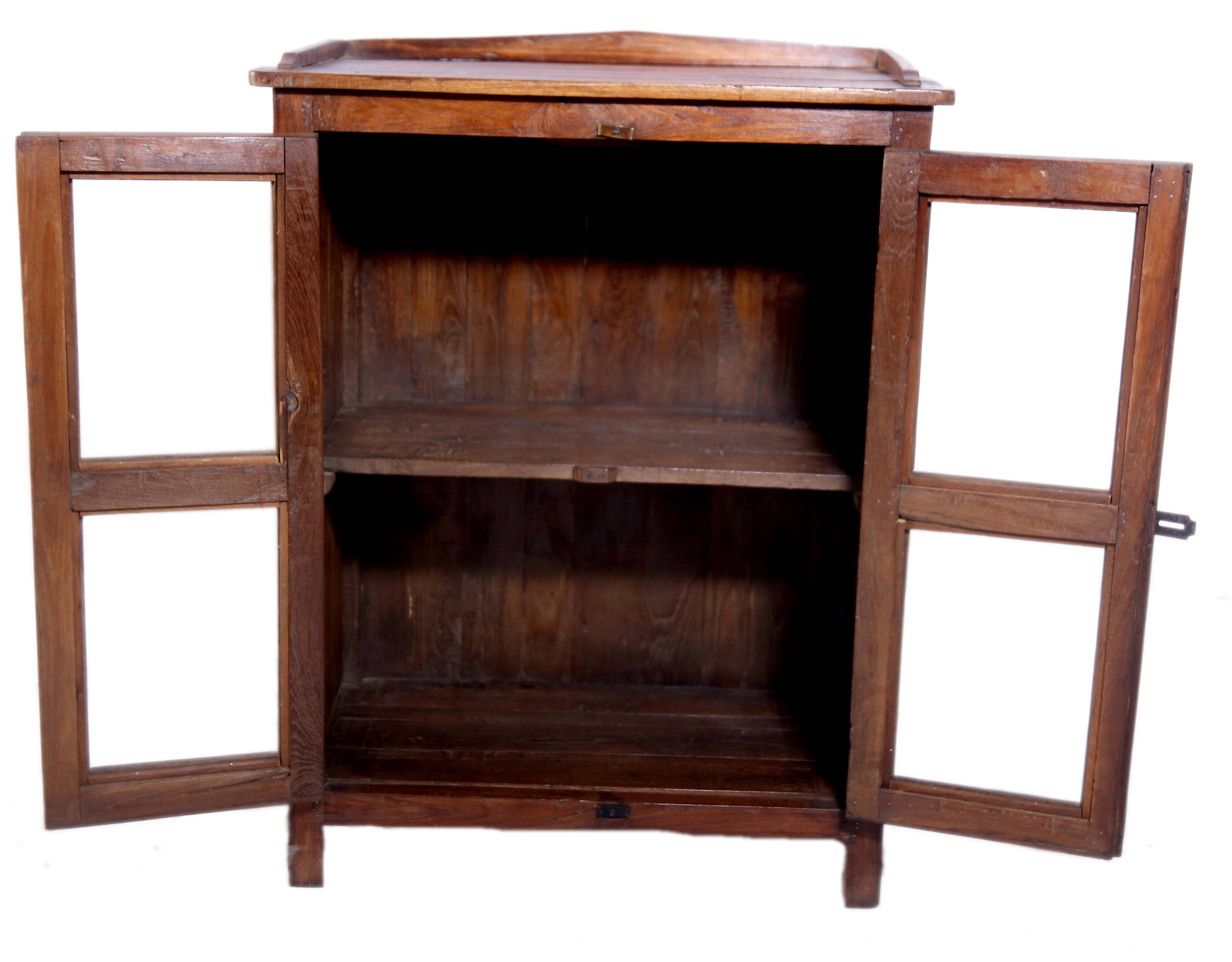 Buffet - old Burmese teak croass