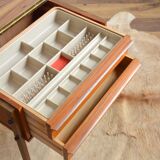 Scandinavian teak sewing box / worker 1960