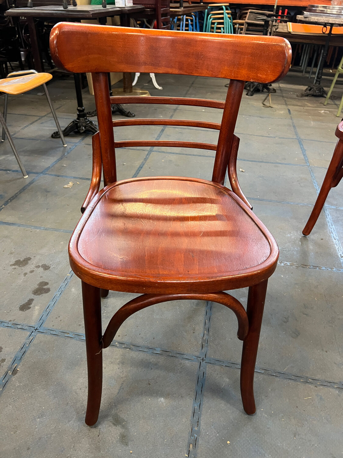 Pair of bistro chairs