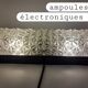 Erco Glass and Bakelite Wall Sconces 1960s, Set of 2 Vintage