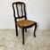 Chaises paillée 1900