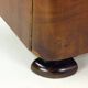 Minimalistic Art Deco Bedside Tables In Walnut Veneer, Czechoslovakia 1930s