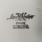 Set of 11 plates hollow sarreguemines