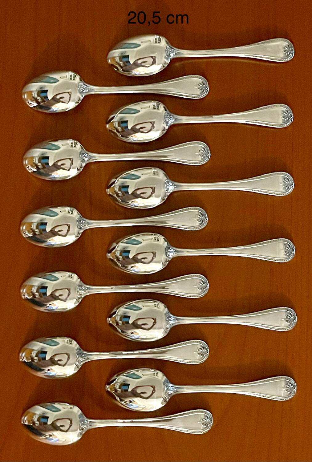 Christofle Malmaison 49-piece cutlery set for 12 people, excellent condition