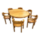 Fauteuils et table de salle à manger Rainer Daumiller