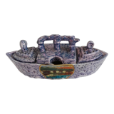 Kitsch vintage condiment service liner shaped