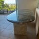 Silicified wooden table from Madagascar