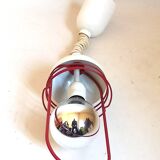 White and red 60s rise and fall suspension