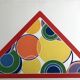 John Harrison LEVEE, Pyramid, 1970. Original screenprint signed in pencil