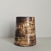 Ceramic Vase by Jacques Pouchain for Atelier Dieulefit, 1960s / Mid-Century / collection/ French ceramics