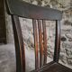 Set of 4 antique French bistro chairs Stella, circa 1900–1920.