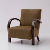 Pair of Art Deco Armchairs, France 1940s