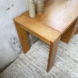 1970s pine desk