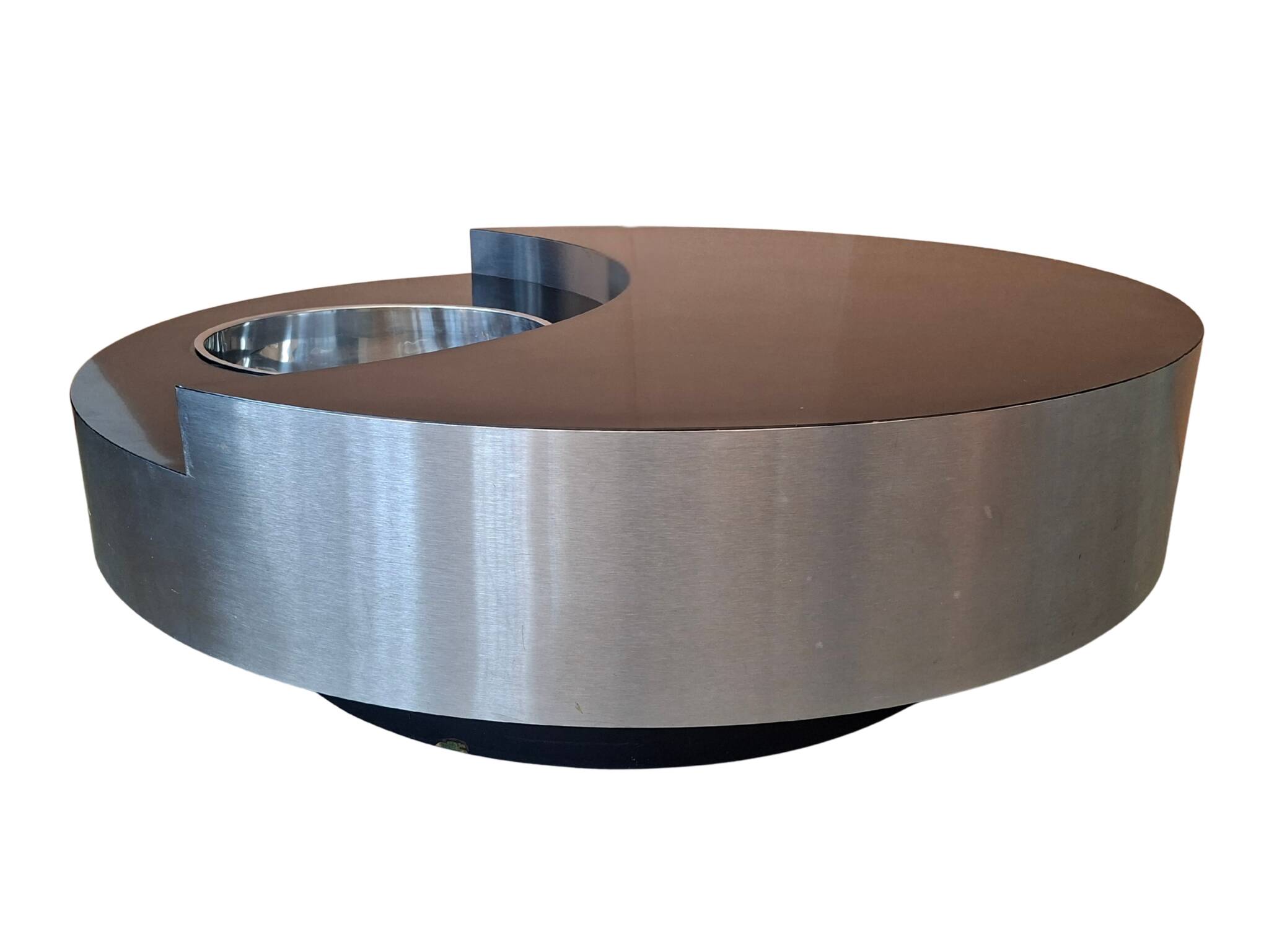 Iconico Tavolino Girevole "TRG" – Design Willy Rizzo, anni '70