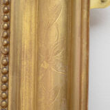 Miroir en bois doré français du 19e siècle -147x98cmm