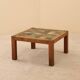 Glazed ceramic coffee table, Jean-Michel Doix, France, 1980s