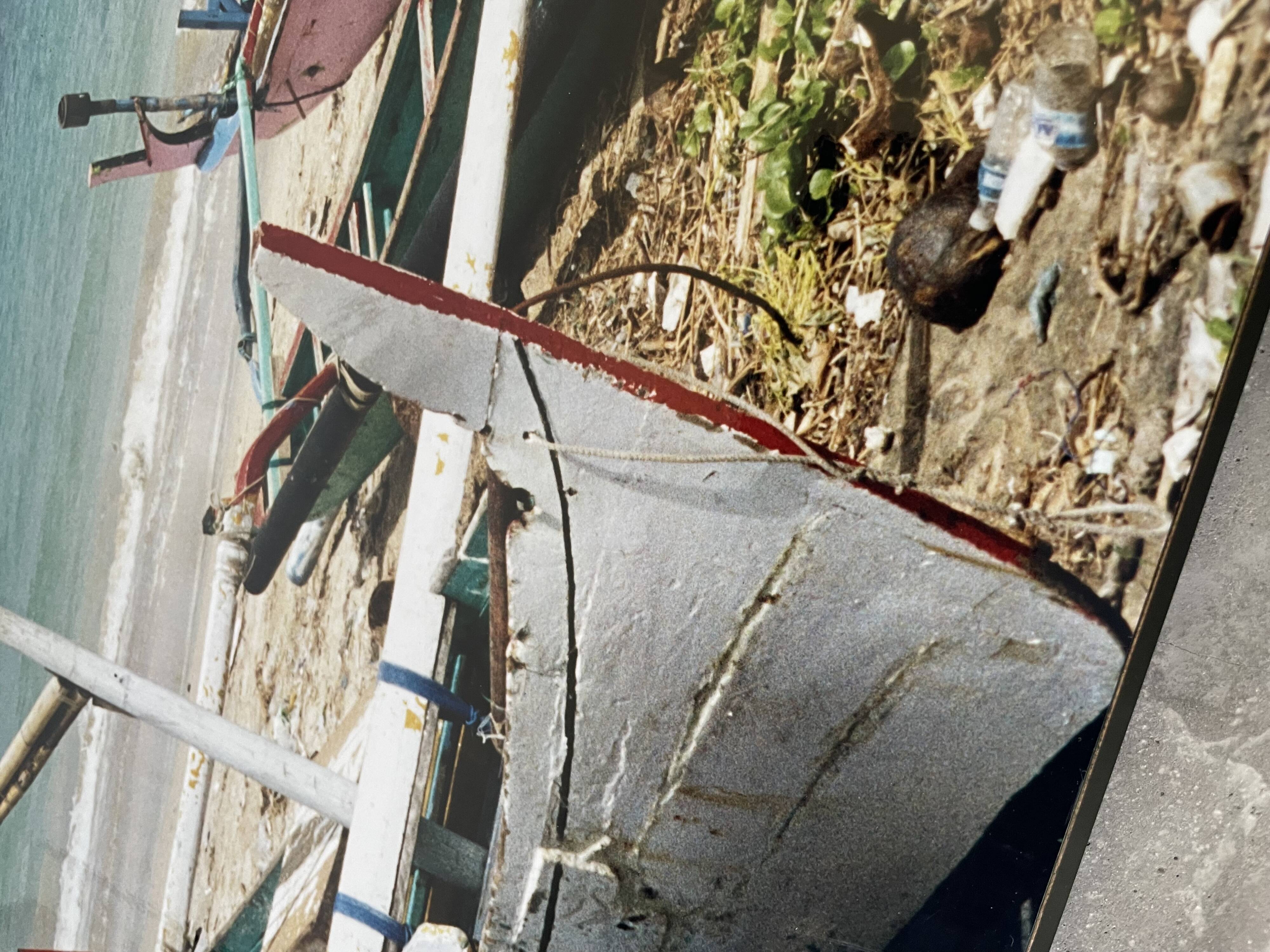 Photographie ancienne pêcheurs 50x76cm