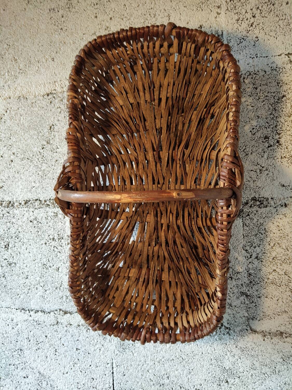 Old wicker basket – Handmade – Country house spirit