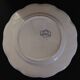 Sarreguemines earthenware plate with Marine decor late 19th century early 20th century