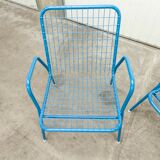 Pair Emu armchairs model rio restored 1960