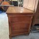 Louis Philippe 19th-century chest of drawers in solid walnut.