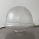 OLD VINTAGE ART-DECO XL HALF-SPHERE SUSPENSION LAMP