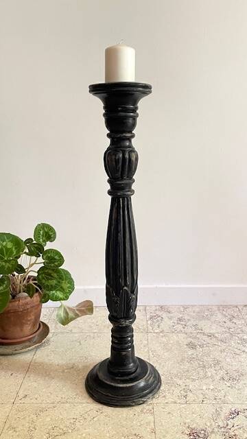 Candle holder 65cm Solid oak