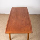 Danish Teak coffee table, two levels, by Grete Jalk for Glostrup Mobelfabrik 1960.