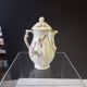 Very pretty Limoges porcelain coffee pot from Bernardaud model "Ch