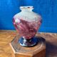 Round blown glass vase from Biot by Jean-Claude Novaro
