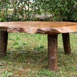 Elm wood table
