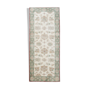 Tapis en laine florale