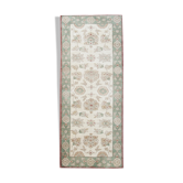 Tapis en laine florale pakistanaise fait main 82x192cm