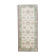Small handmade pakistani floral wool area rug- ziegler rug- 82x192cm