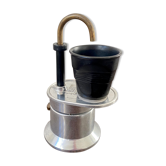 Cafetière italienne 1 tasse bialetti et tasse porcelaine révol