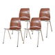 Set of Pagholz chairs, Germany 1970s