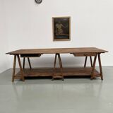 XXL 3m draper pine work table