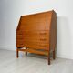 1960s Vintage Danish Teak Secretary by Dyrlund