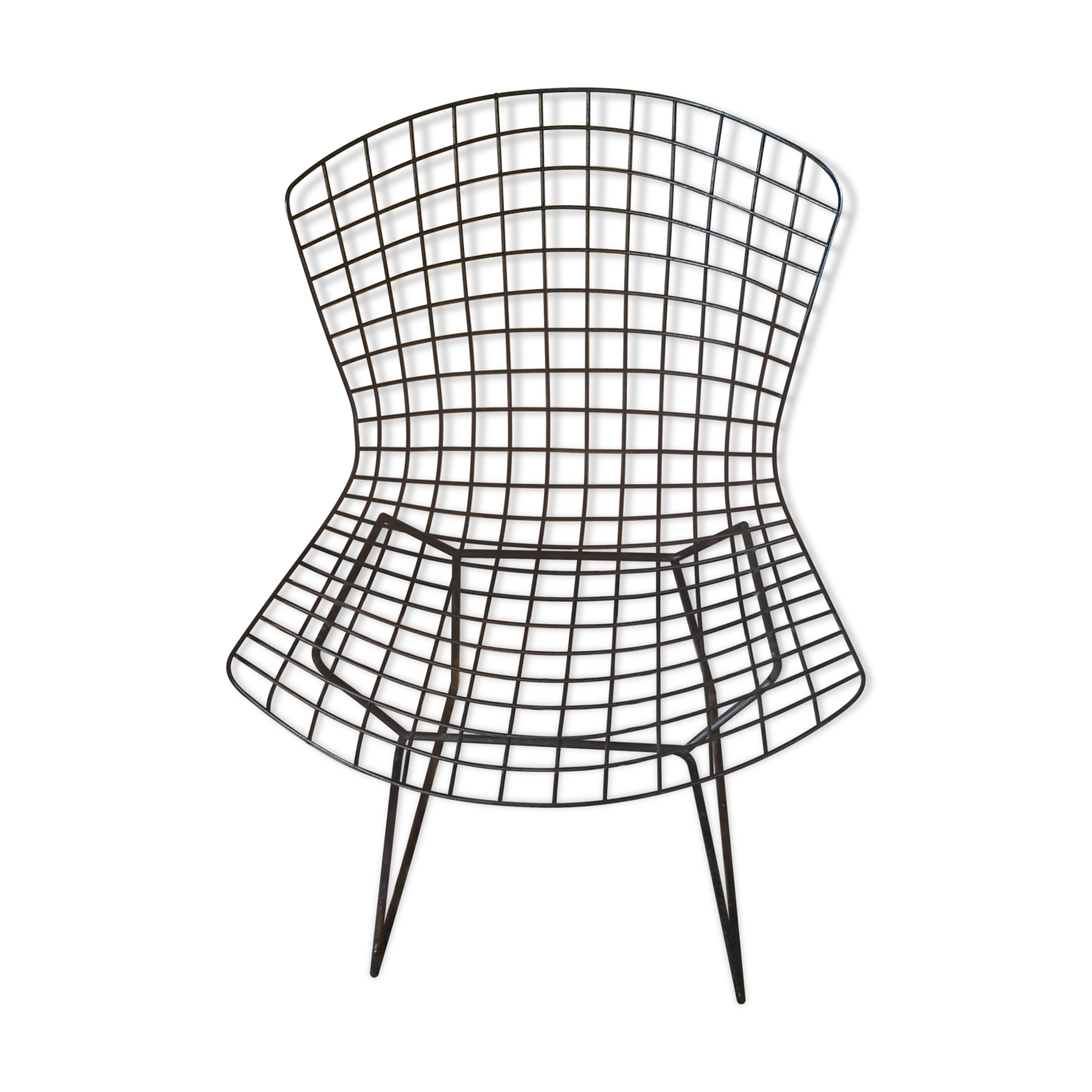 Harry Bertoia chair, double wire, first series
